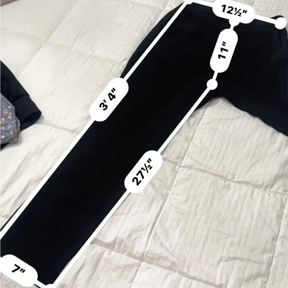 J.Crew Easy Pull-On Dress Pants Black Size 4 | Flat Front Trousers- like new! - Picture 9 of 9